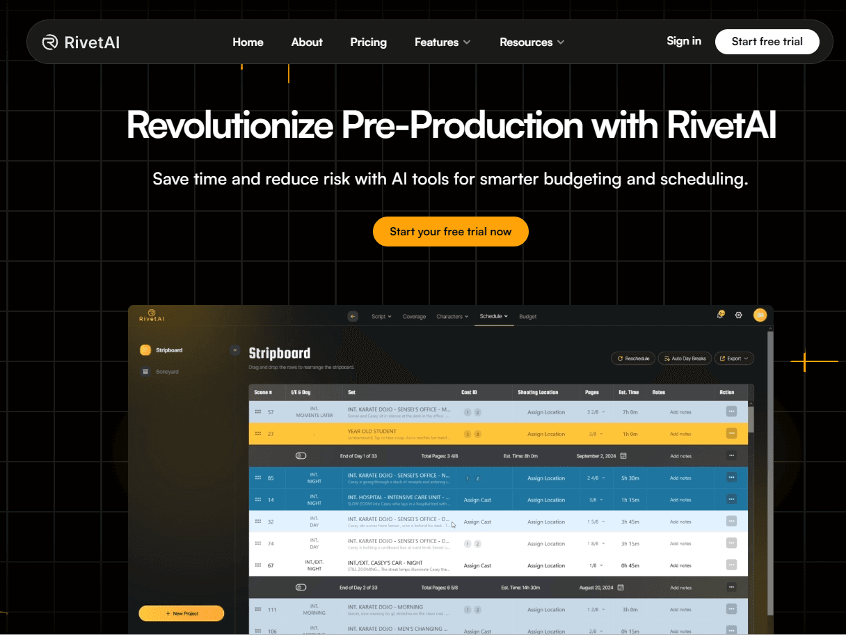 صورة موقع RivetAI